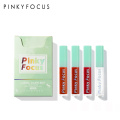 Pinky Focus Matte Velvet Silky Lipgloss Set Cosmetic Lip Tint Waterproof Long Lasting 4pcs Lipgloss Moisturizer Lipgloss Makeup